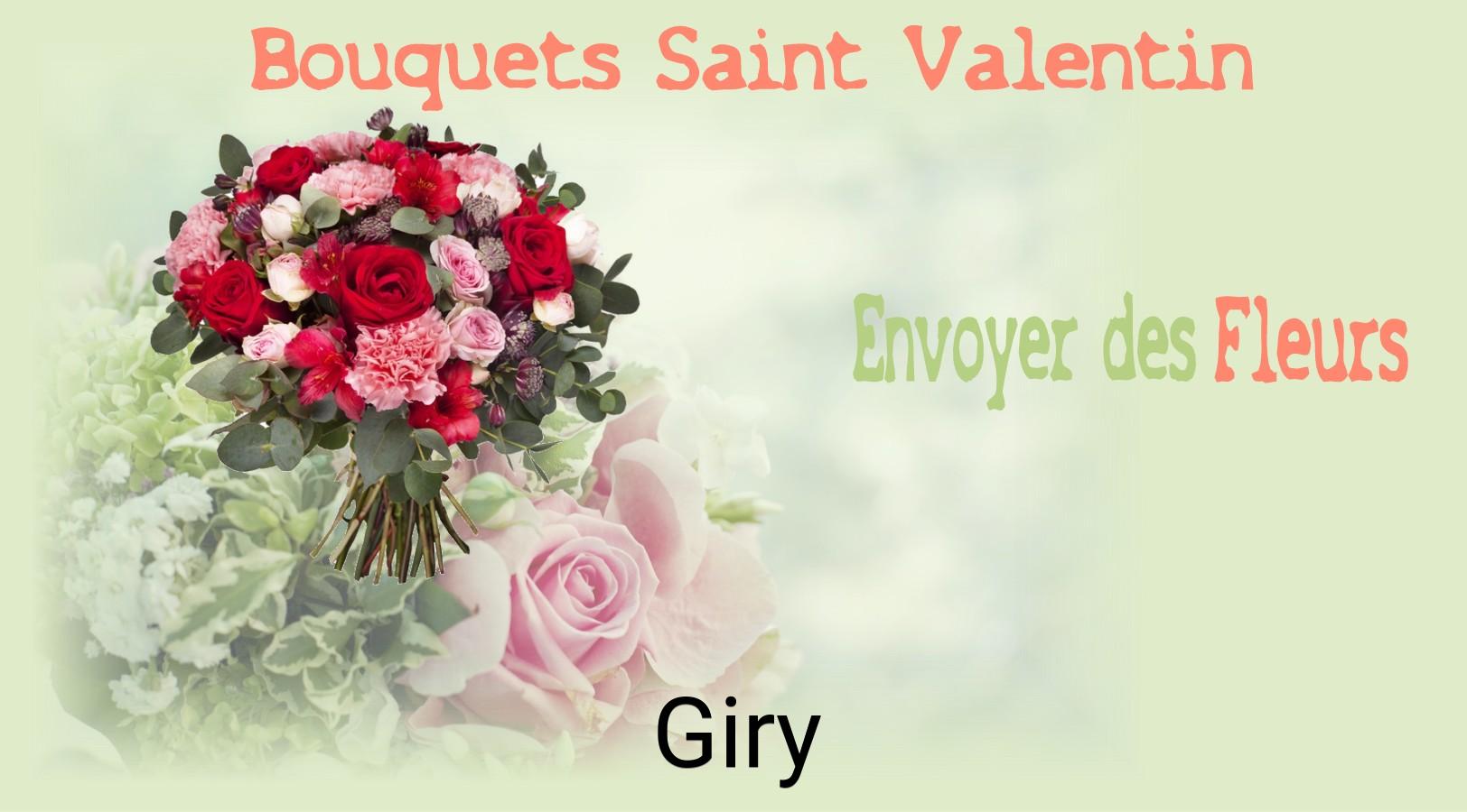 Roses de Saint-Valentin livrées à Giry